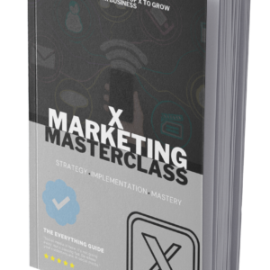 X Marketing Masterclass book cover